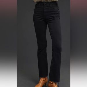 MOTHER The Hustler Ankle Fray Jeans Size 29 Color Not Guilty